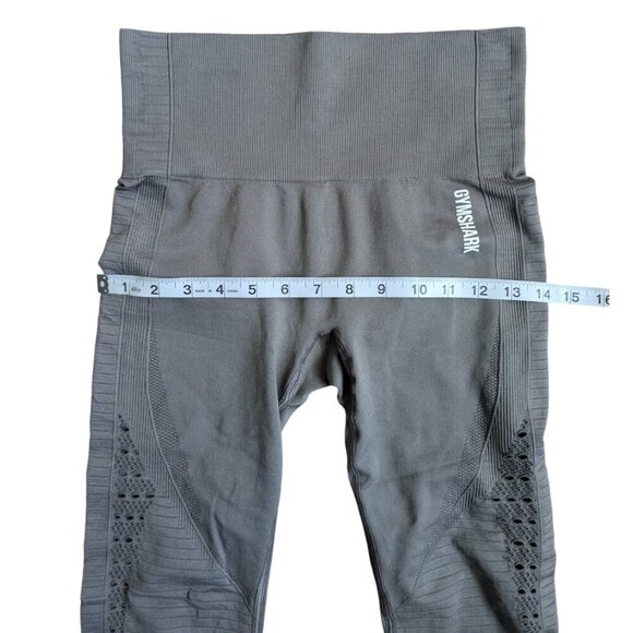 Gymshark Grey Energy Seamless Leggings Women Size Small - Picture 5 of 7